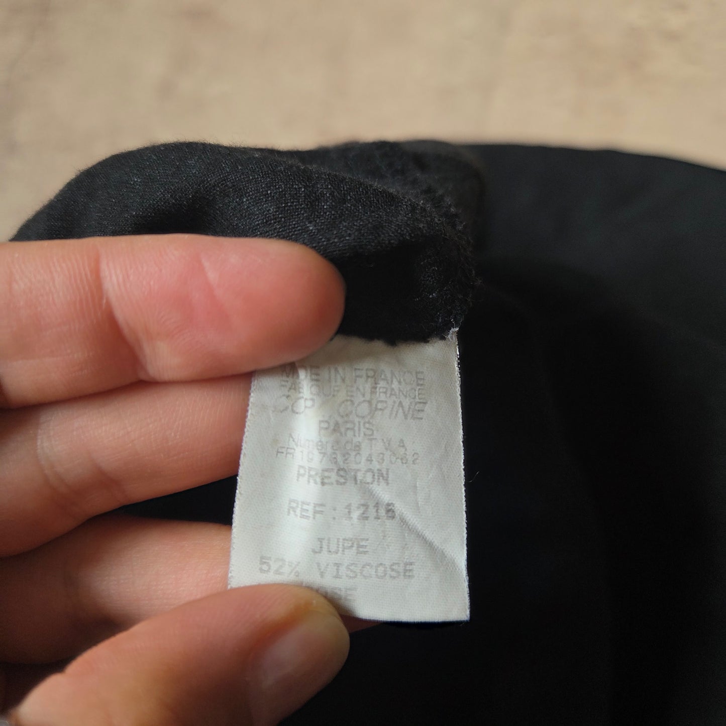 Cop Copine Linen Skirt