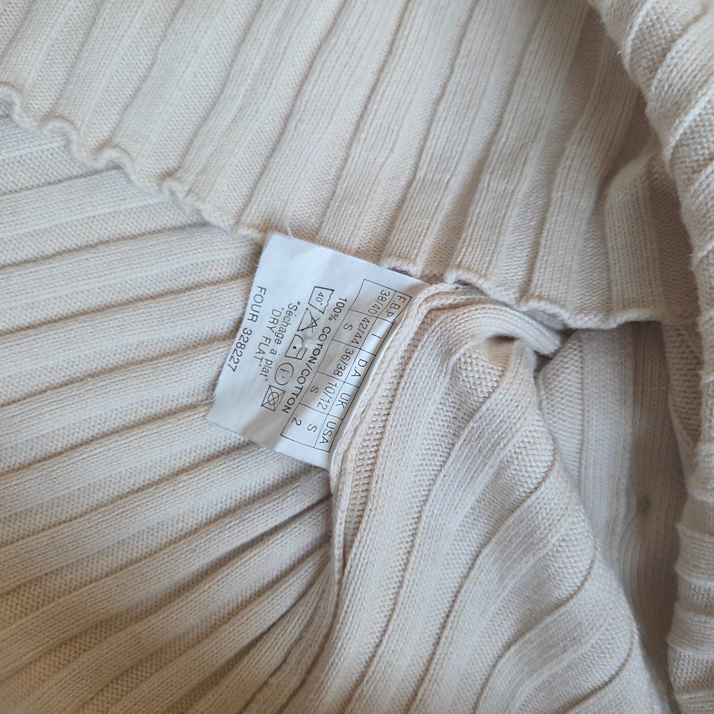 Button Ribbed Jumper