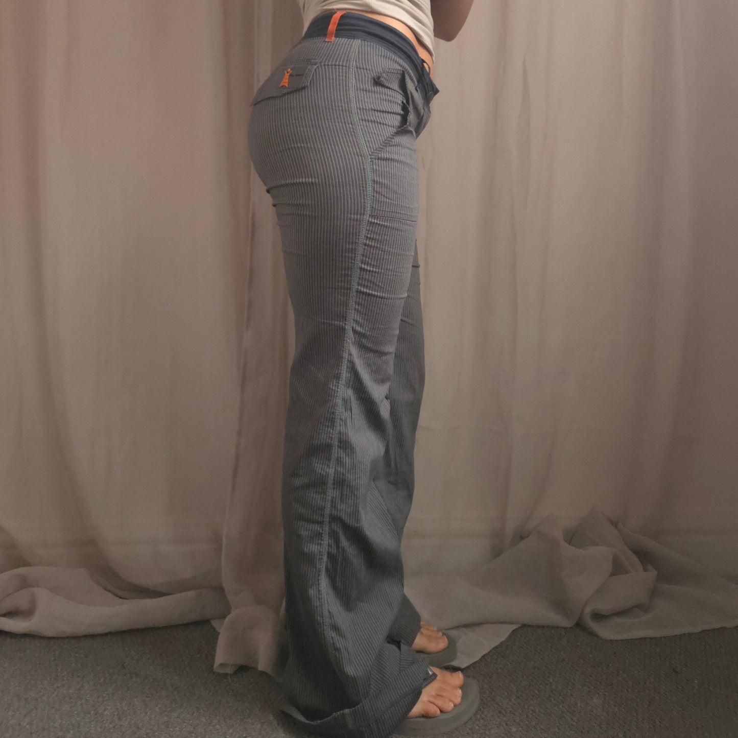Cop Copine Pinstriped Trousers