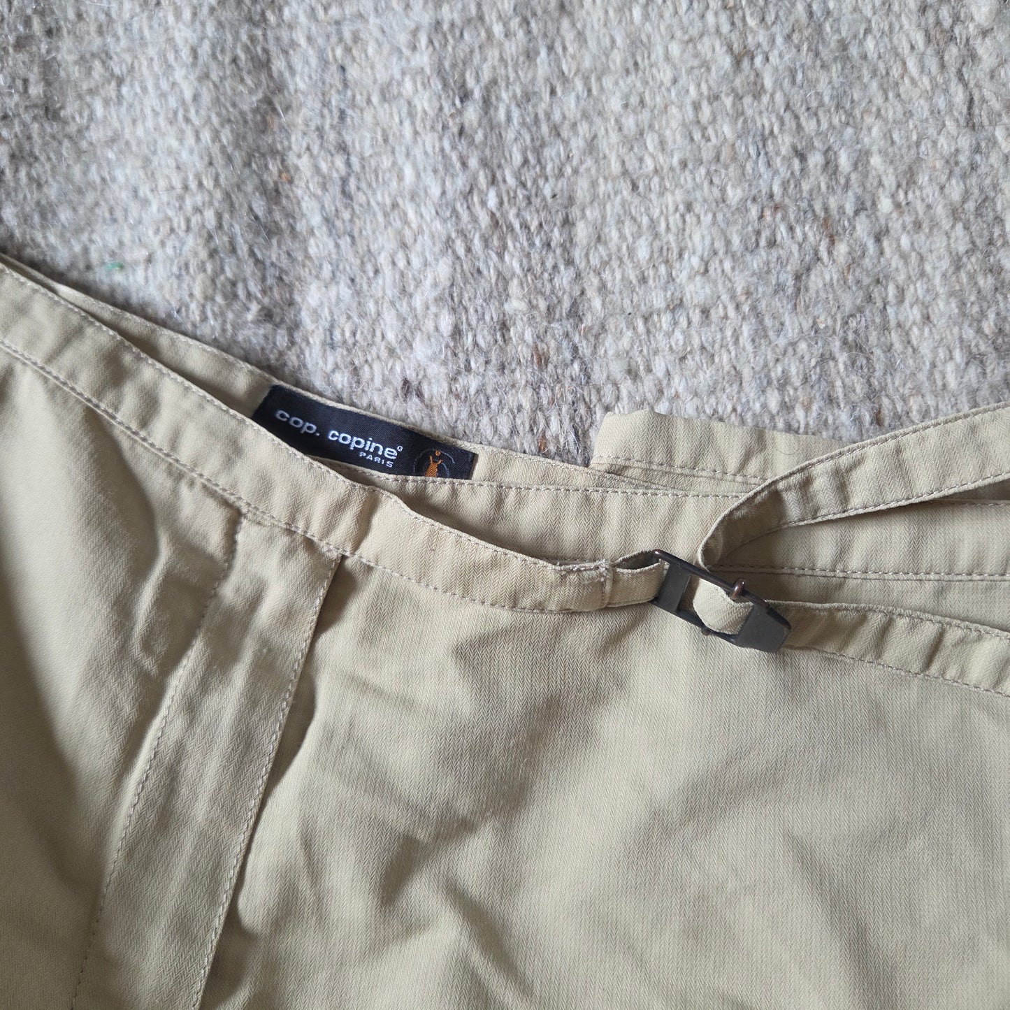 Cop Copine Belt Wide Trousers