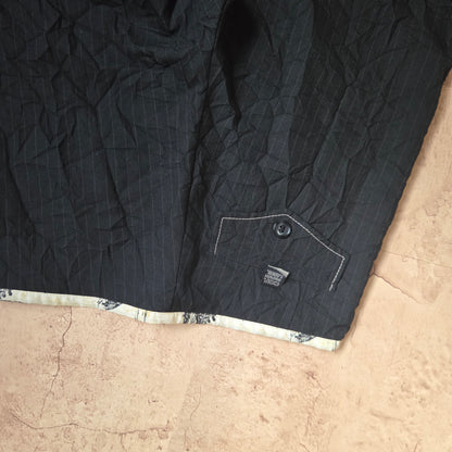 Cop Copine Zip Striped Trousers