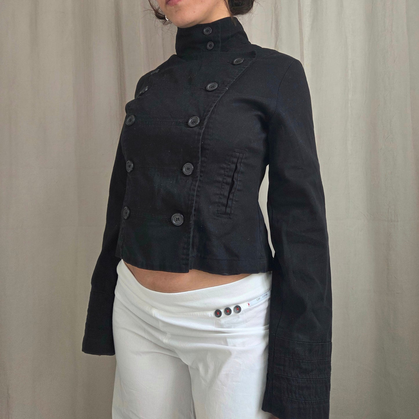 Vintage Military Buttons Jacket