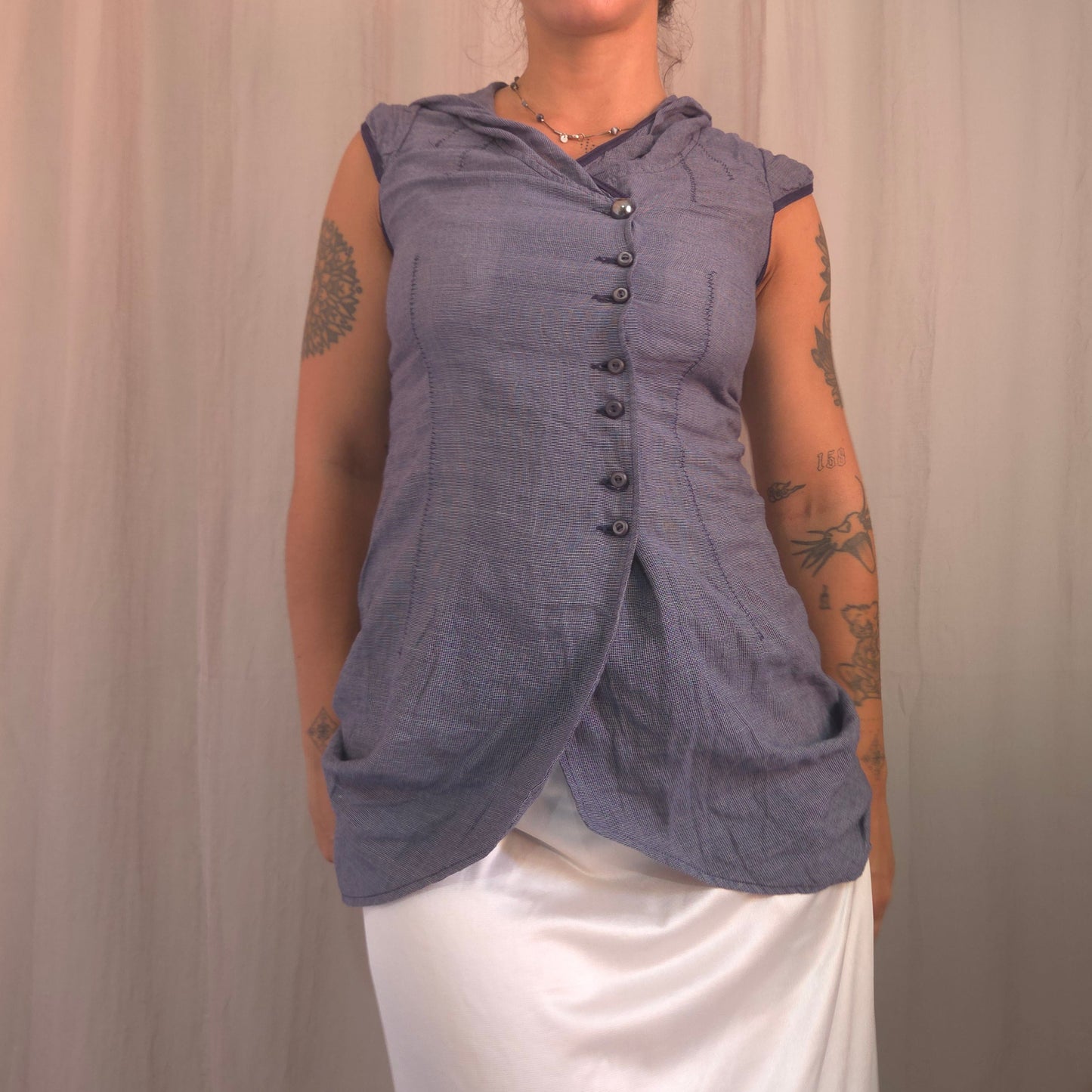 Cop Copine Hoodie Tunic Top