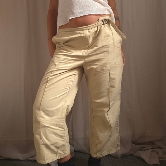 Cop Copine Belt Wide Trousers
