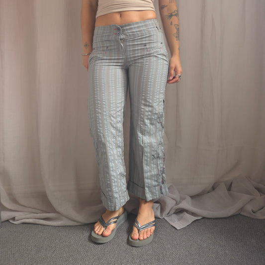 Cop Copine Striped Trousers