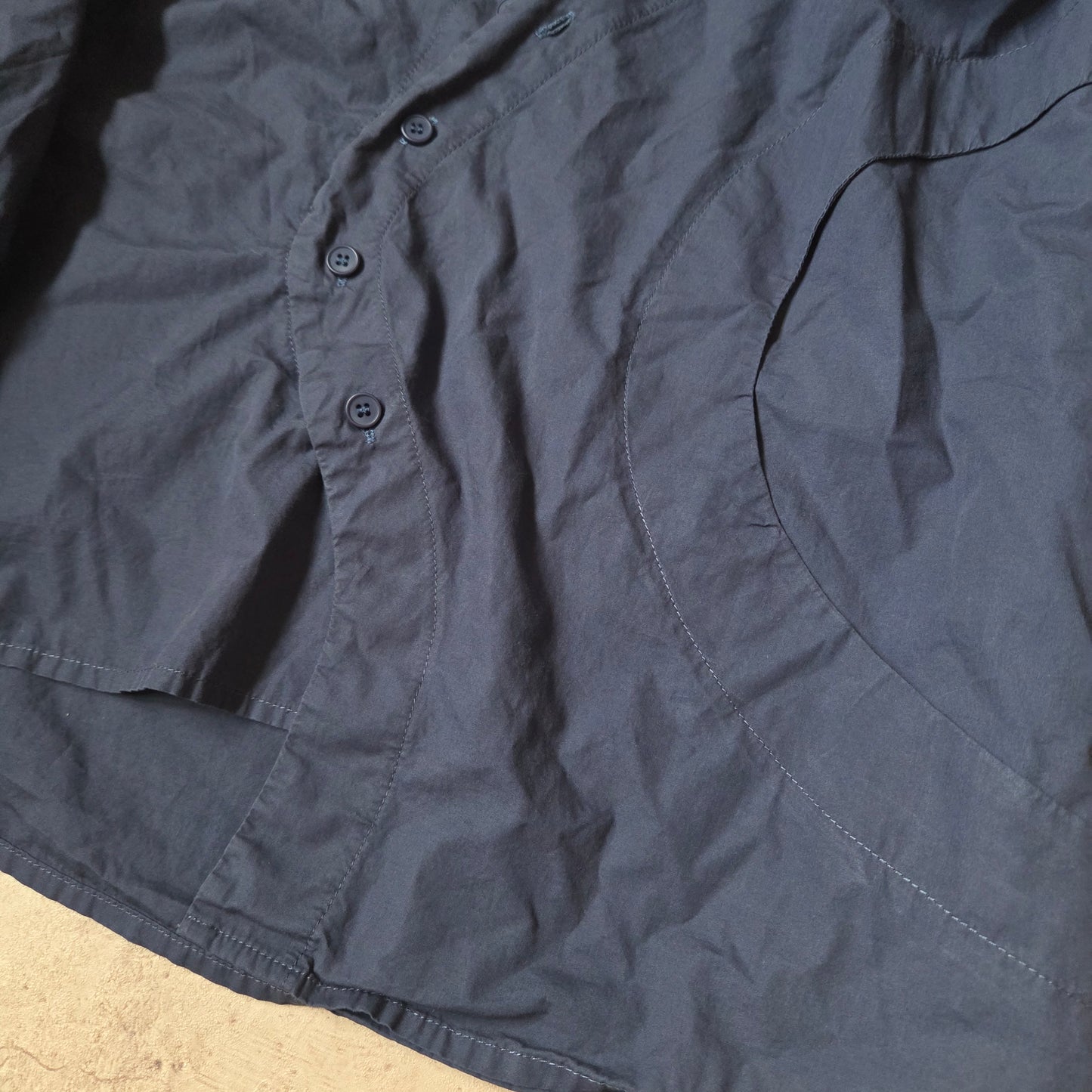 Asymmetrical shirt