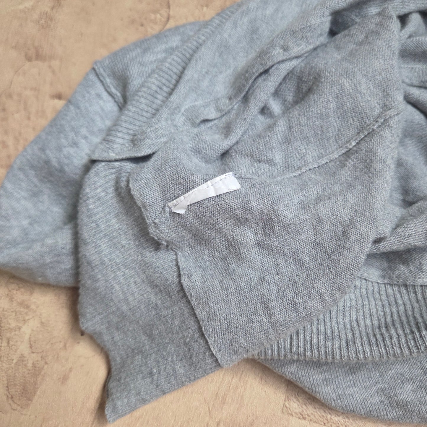 Vintage Buttons asymmetrical long sleeve