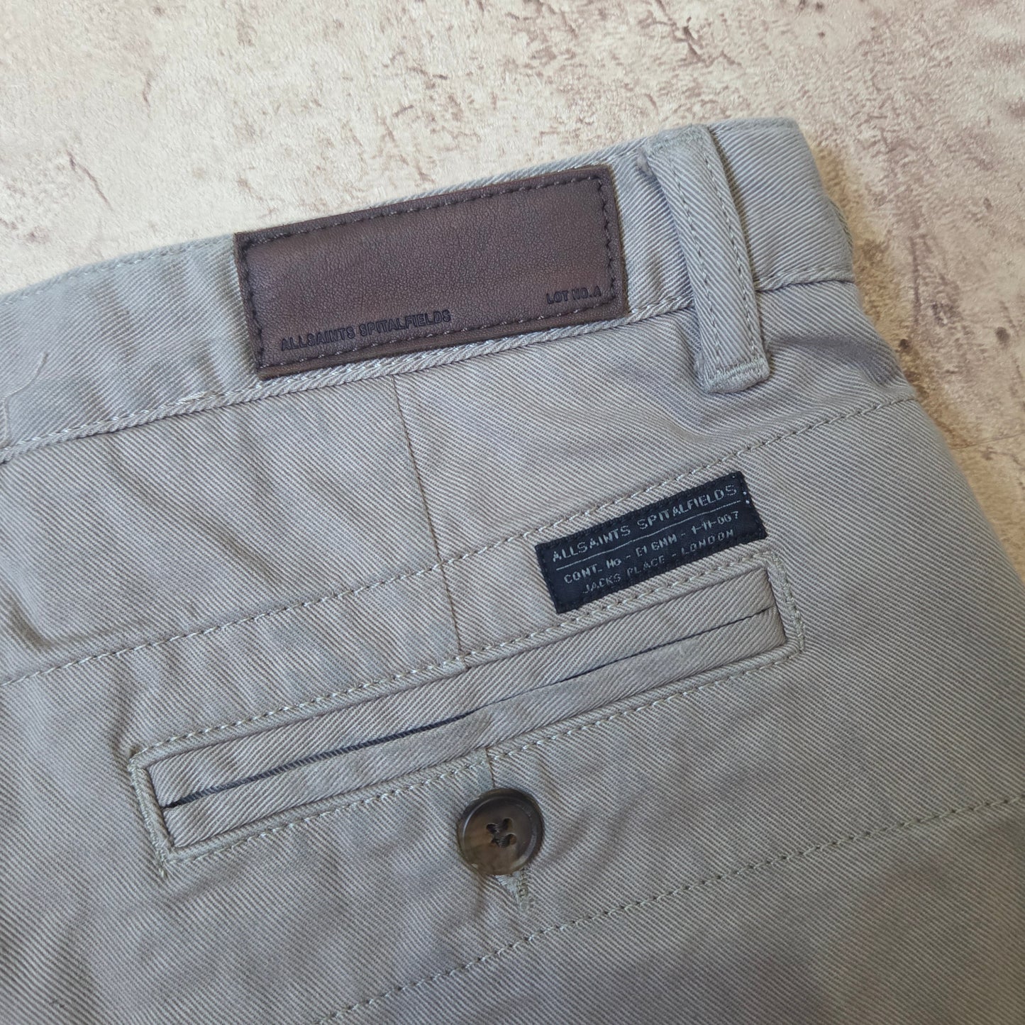 AllSaints Low Rise Shorts