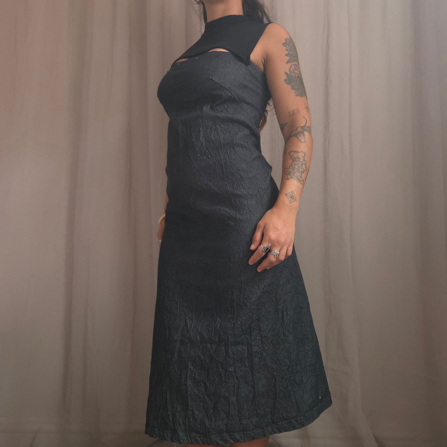 Cop Copine Popper Dress