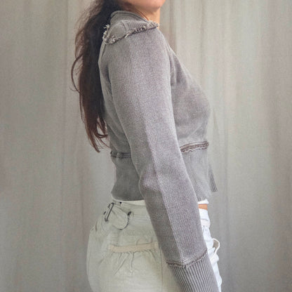 Zip Up Cardigan