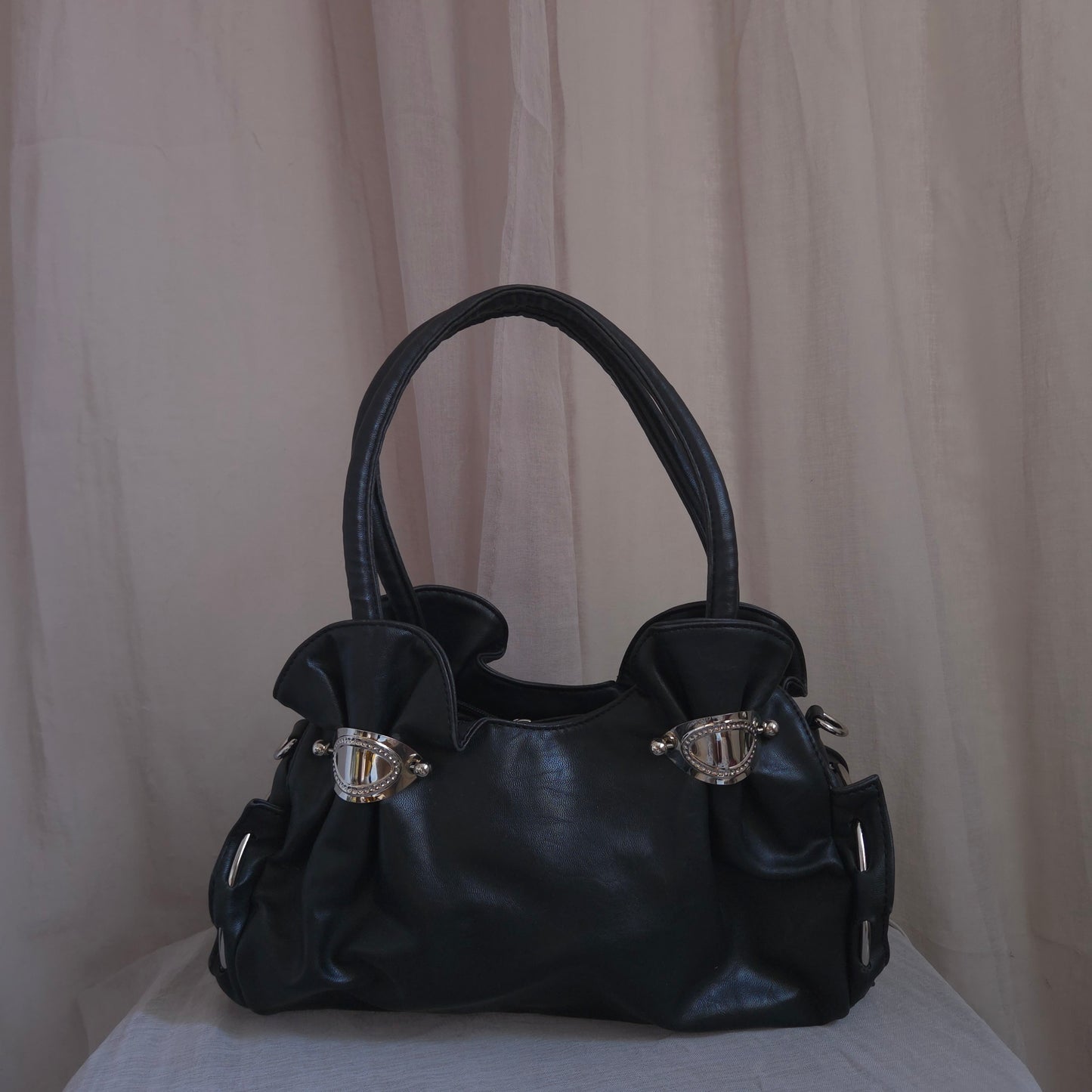 Hardware shoulder bag