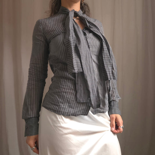 Cop Copine striped shirt