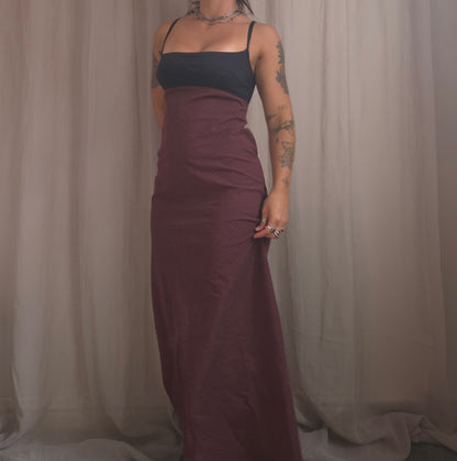 Cop Copine Stripe Maxi Dress