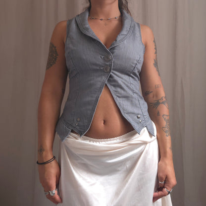 Backless Buckle Vest