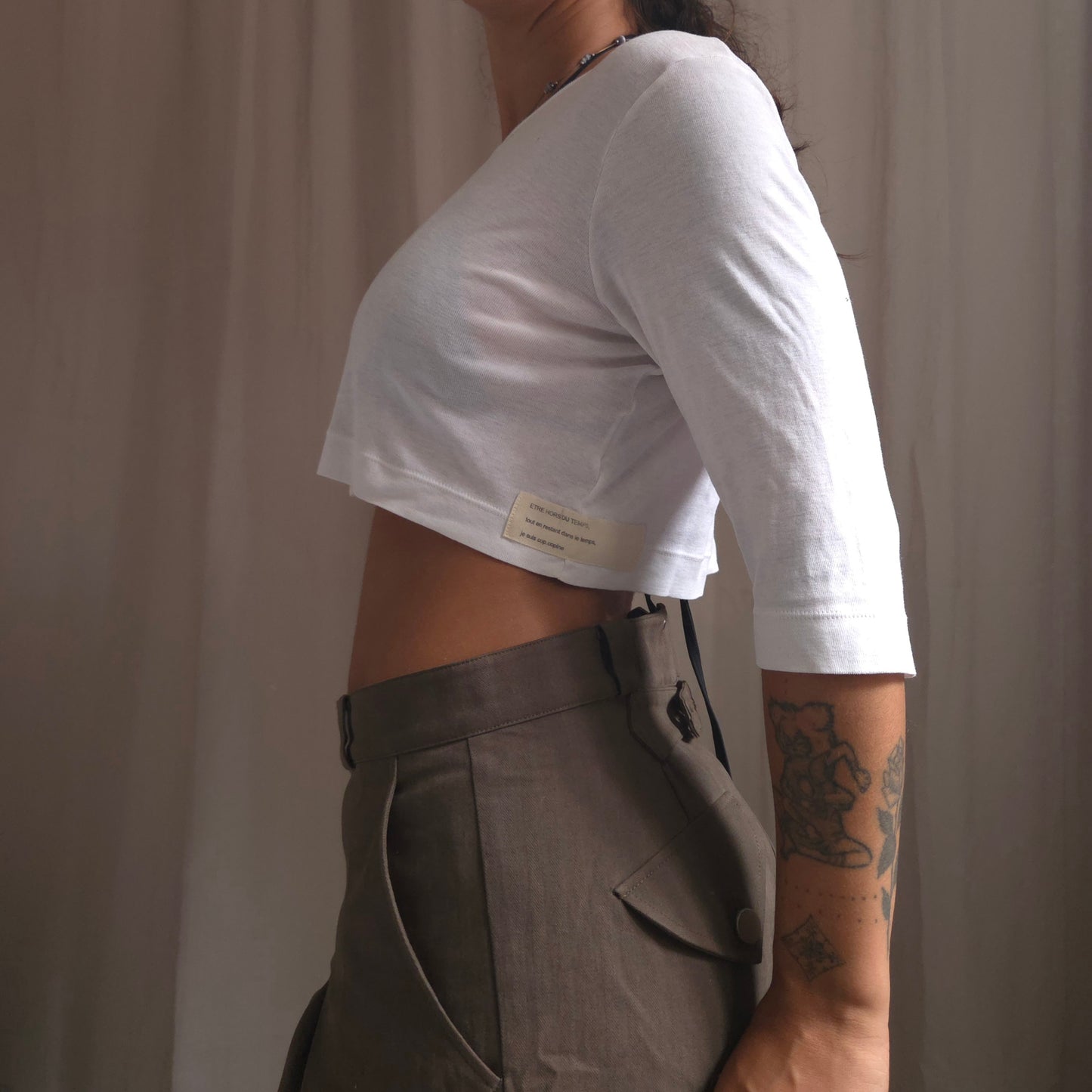 Cop Copine Crop Button Cardigan