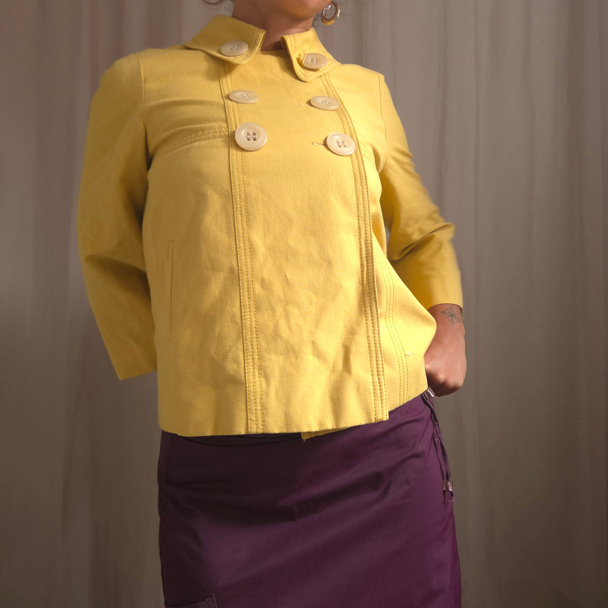 Yellow Peacoat