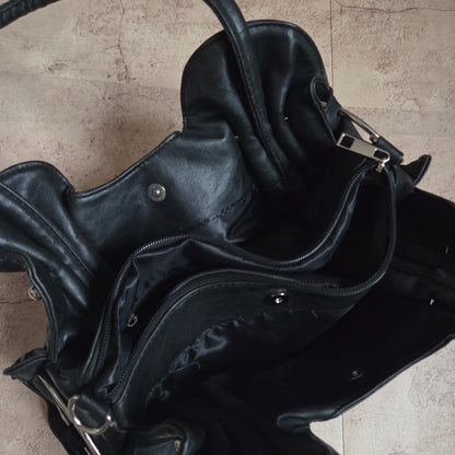 Hardware shoulder bag