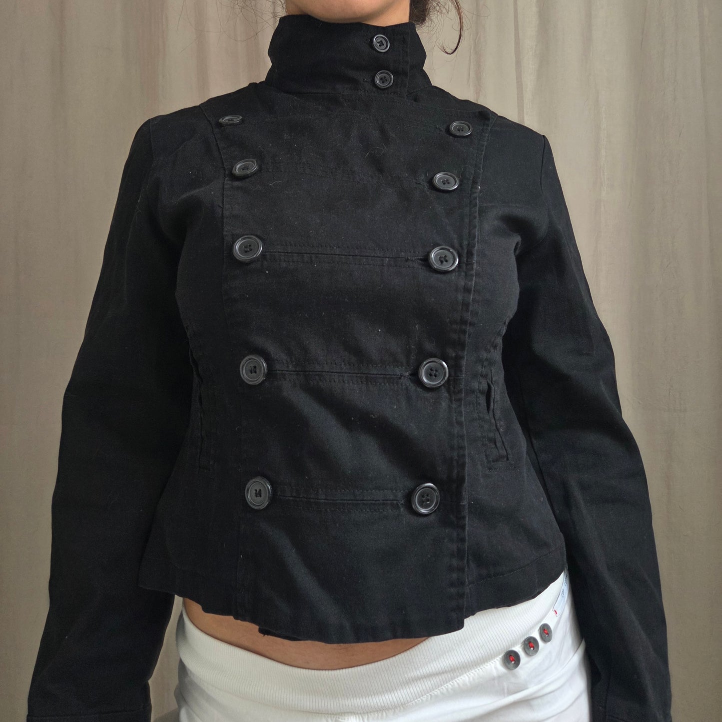 Vintage Military Buttons Jacket