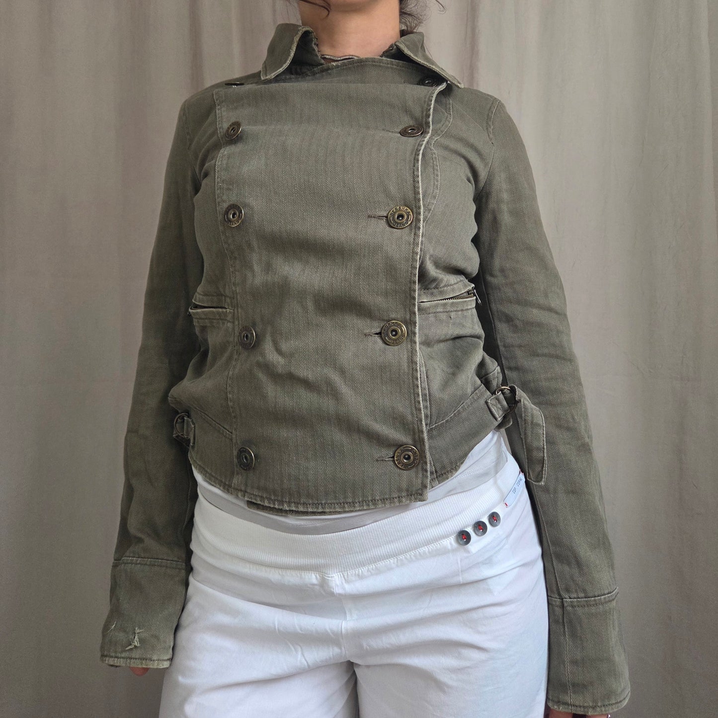 Military Button Jacket
