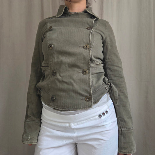 Military Button Jacket