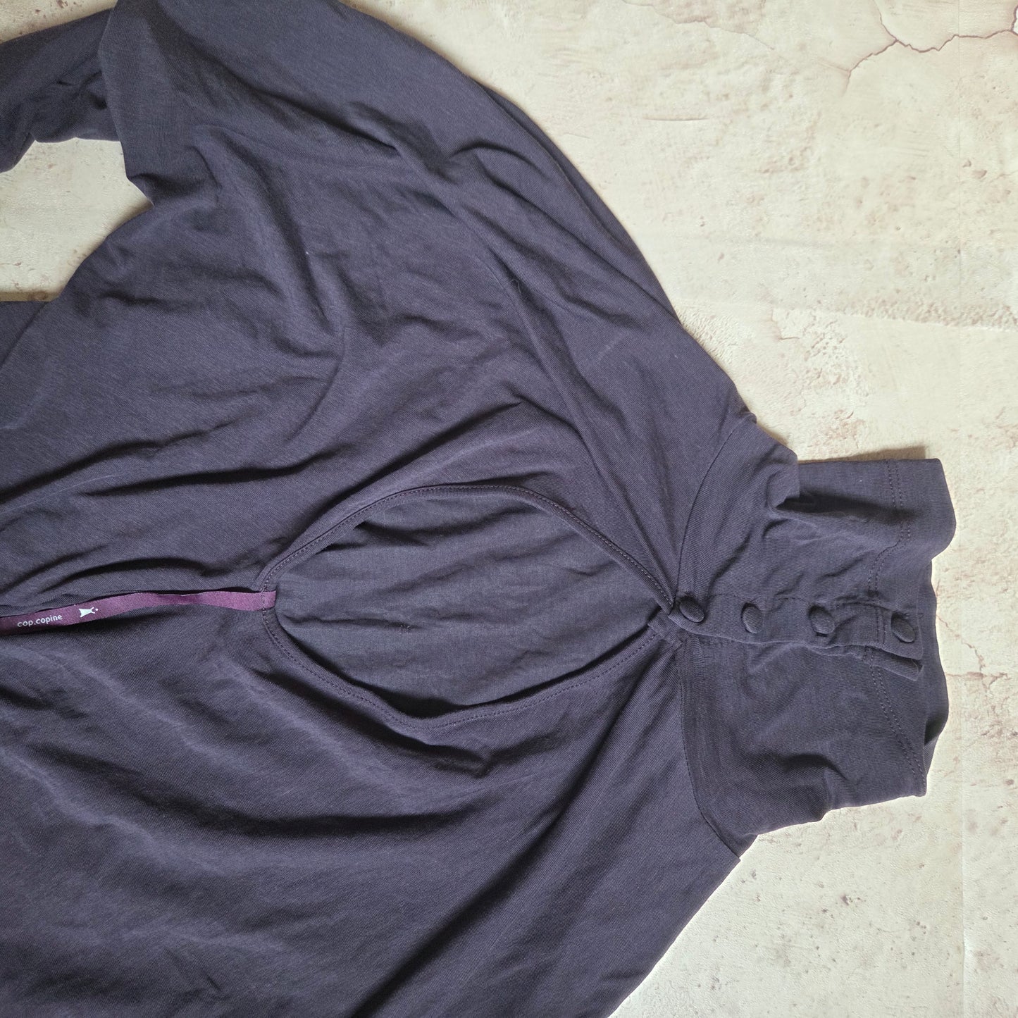 Cop Copine Rushed Cut out Top