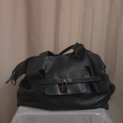 Vintage ‘firkin’ Lock Bag