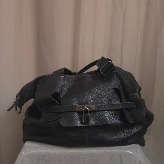 Vintage ‘firkin’ Lock Bag