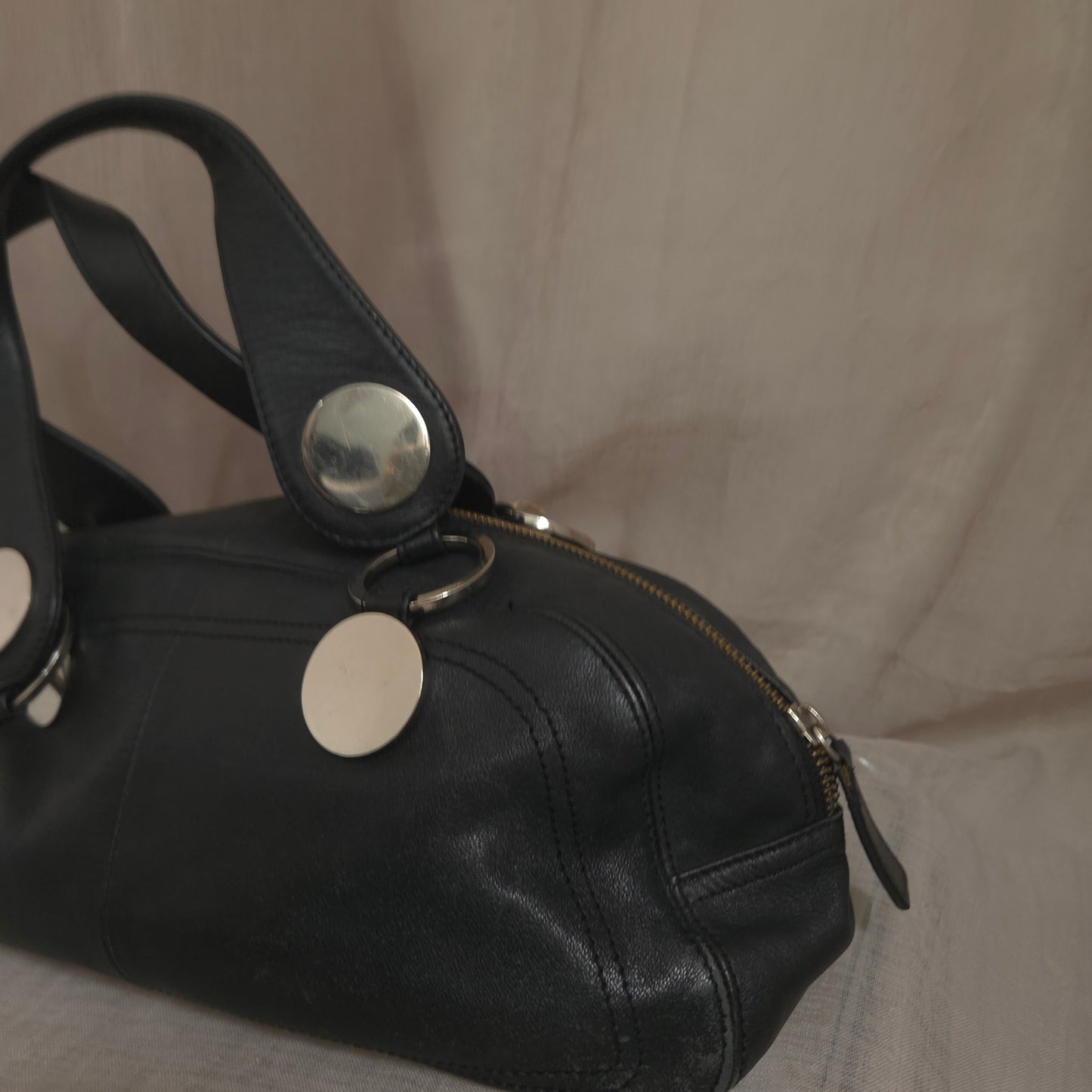 Leather Hardware bag