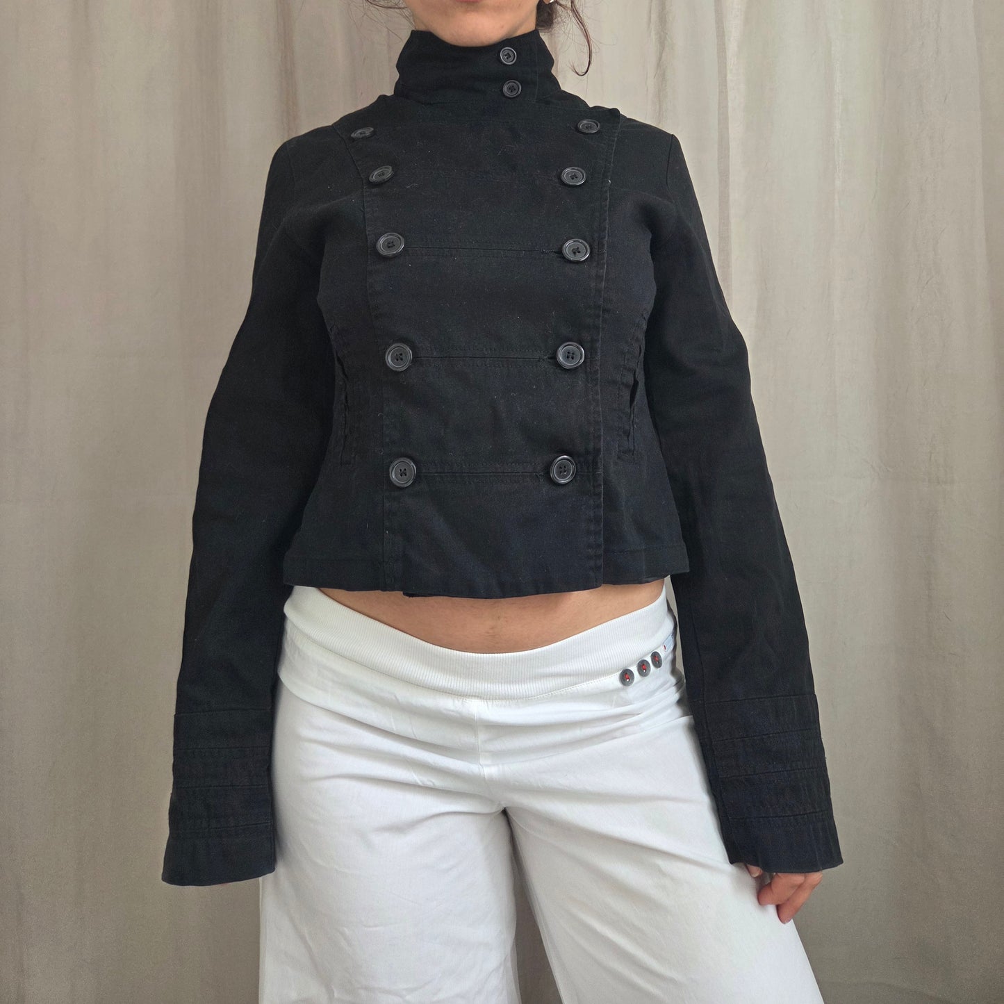 Vintage Military Buttons Jacket