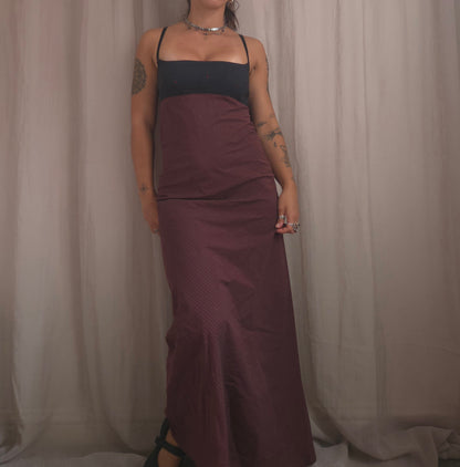 Cop Copine Stripe Maxi Dress