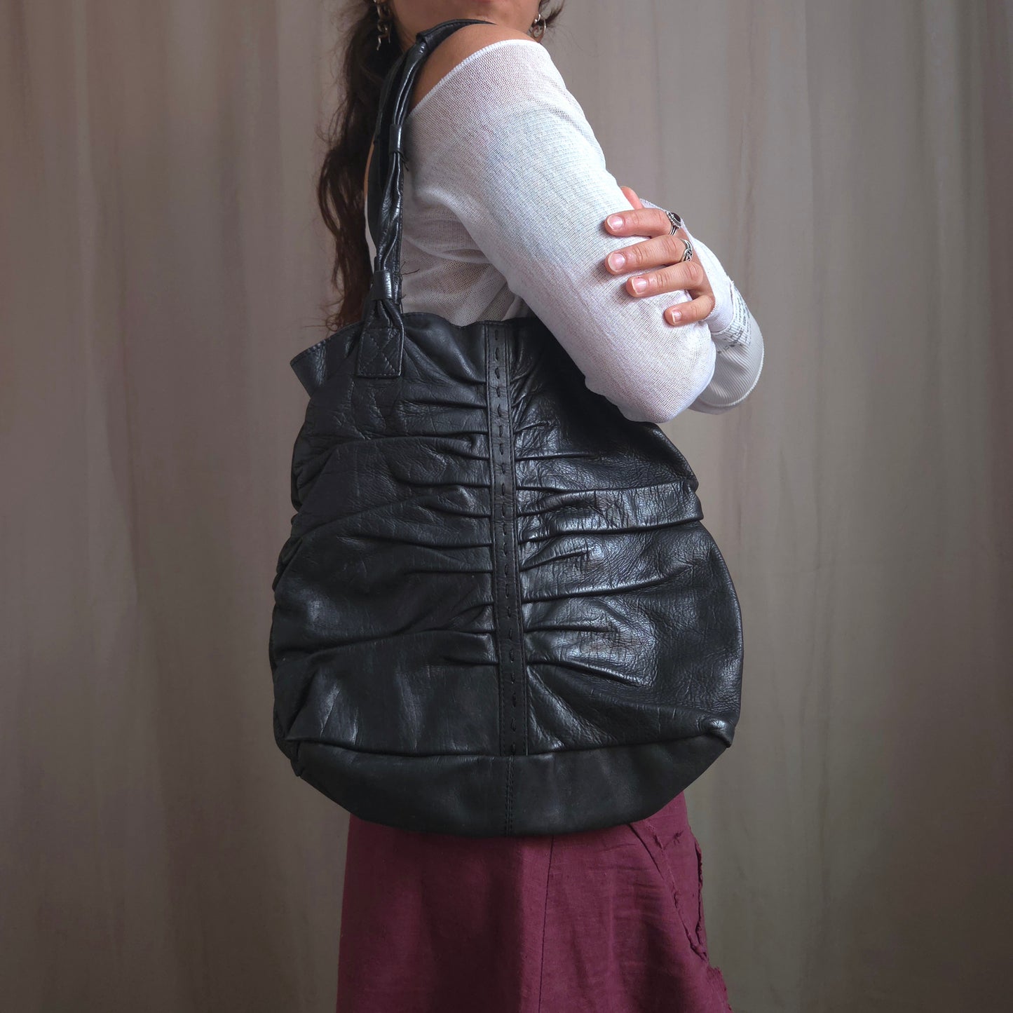 Vintage Rushed Bag