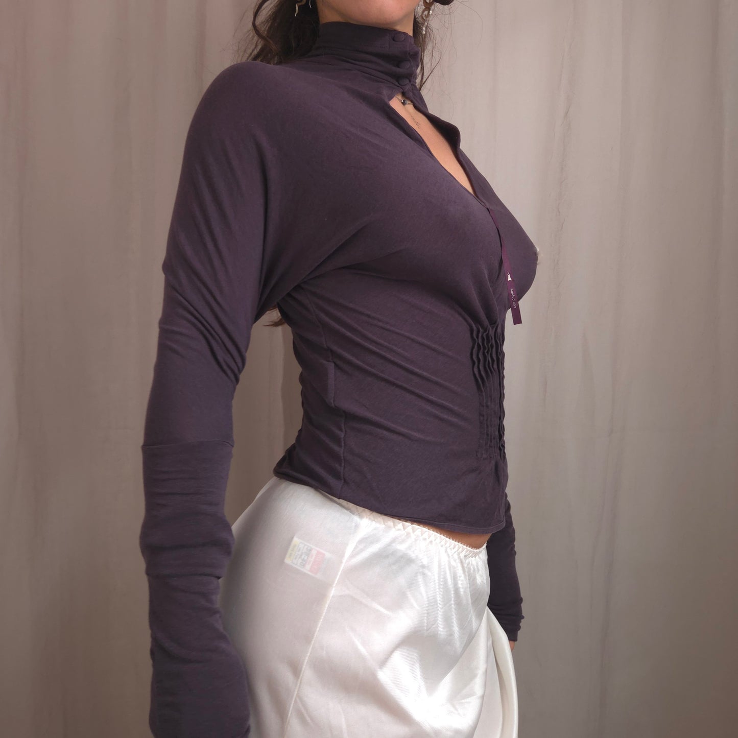Cop Copine Rushed Cut out Top
