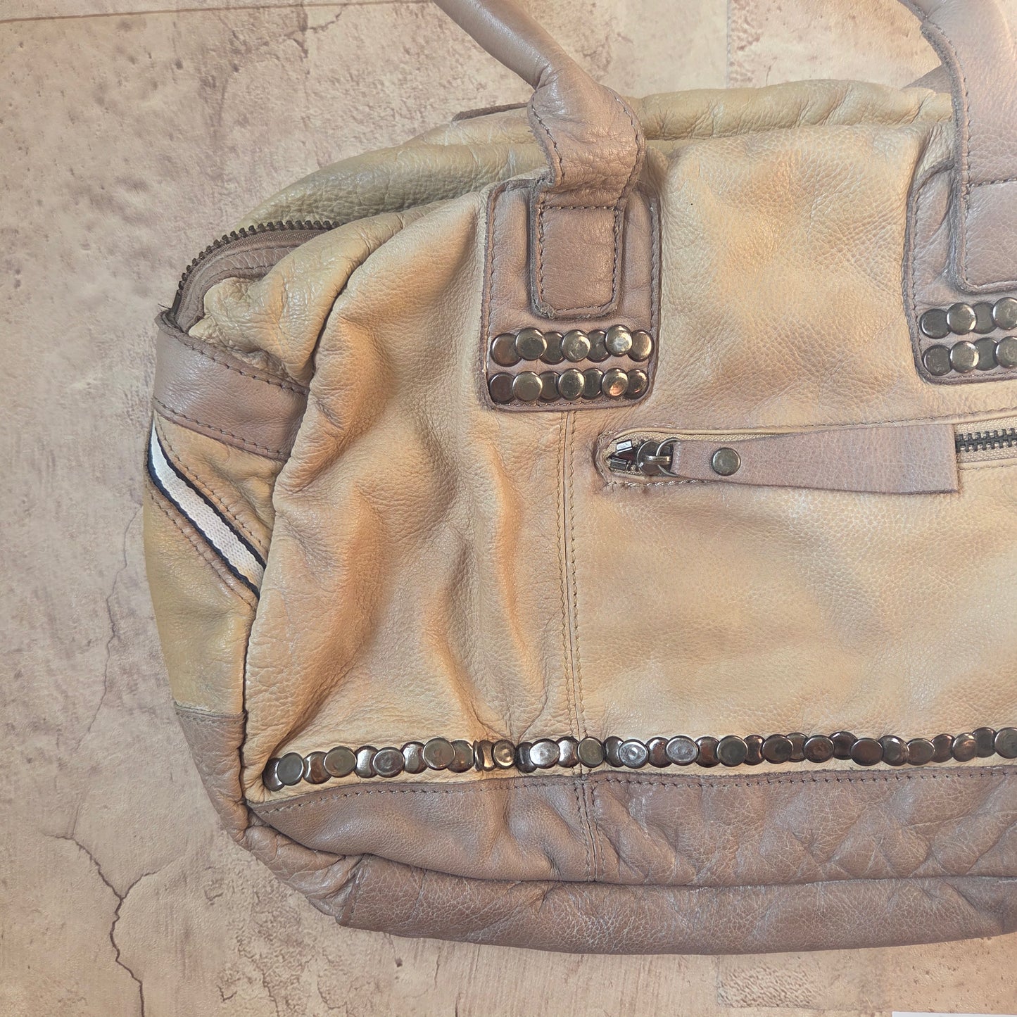 Leather Studs Bag