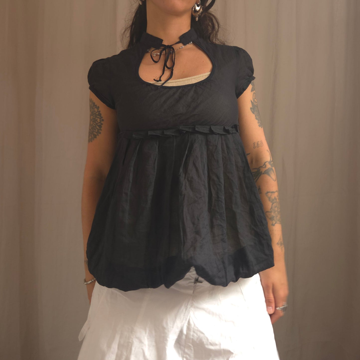 Cop Copine cut out top