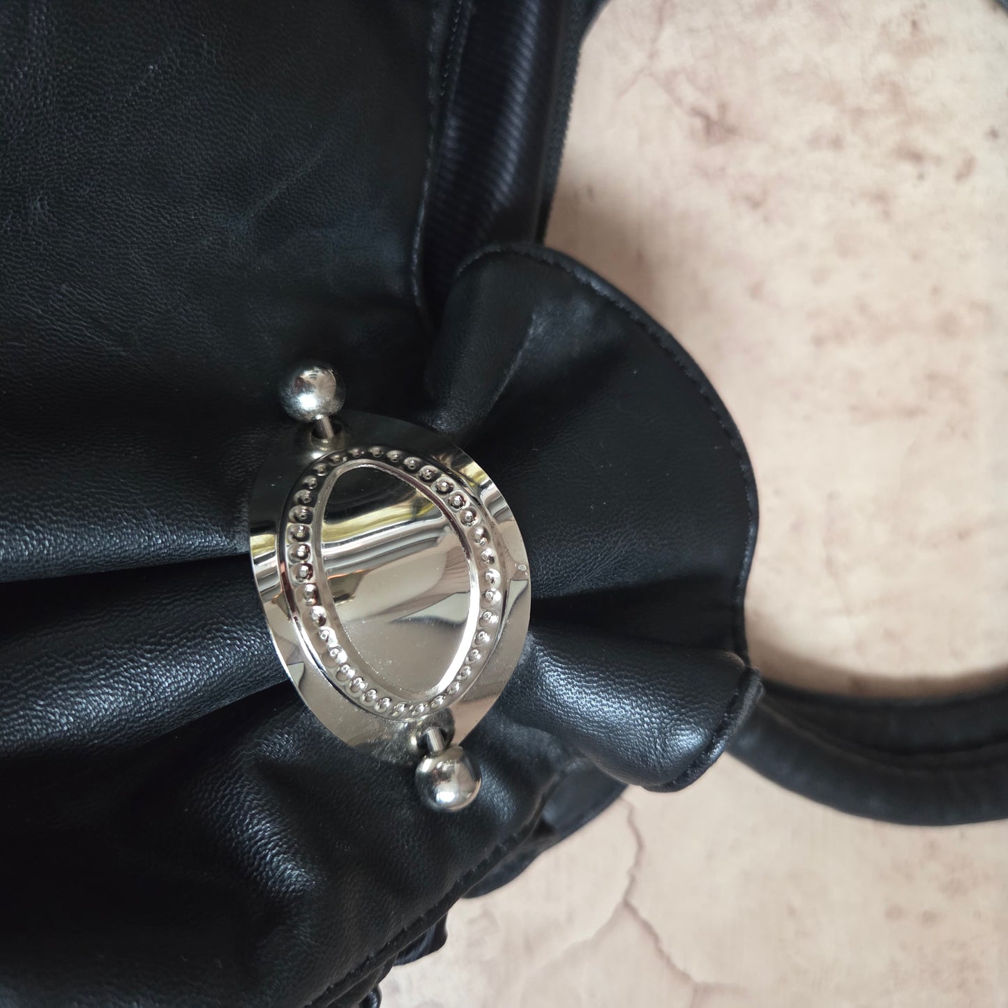 Hardware shoulder bag