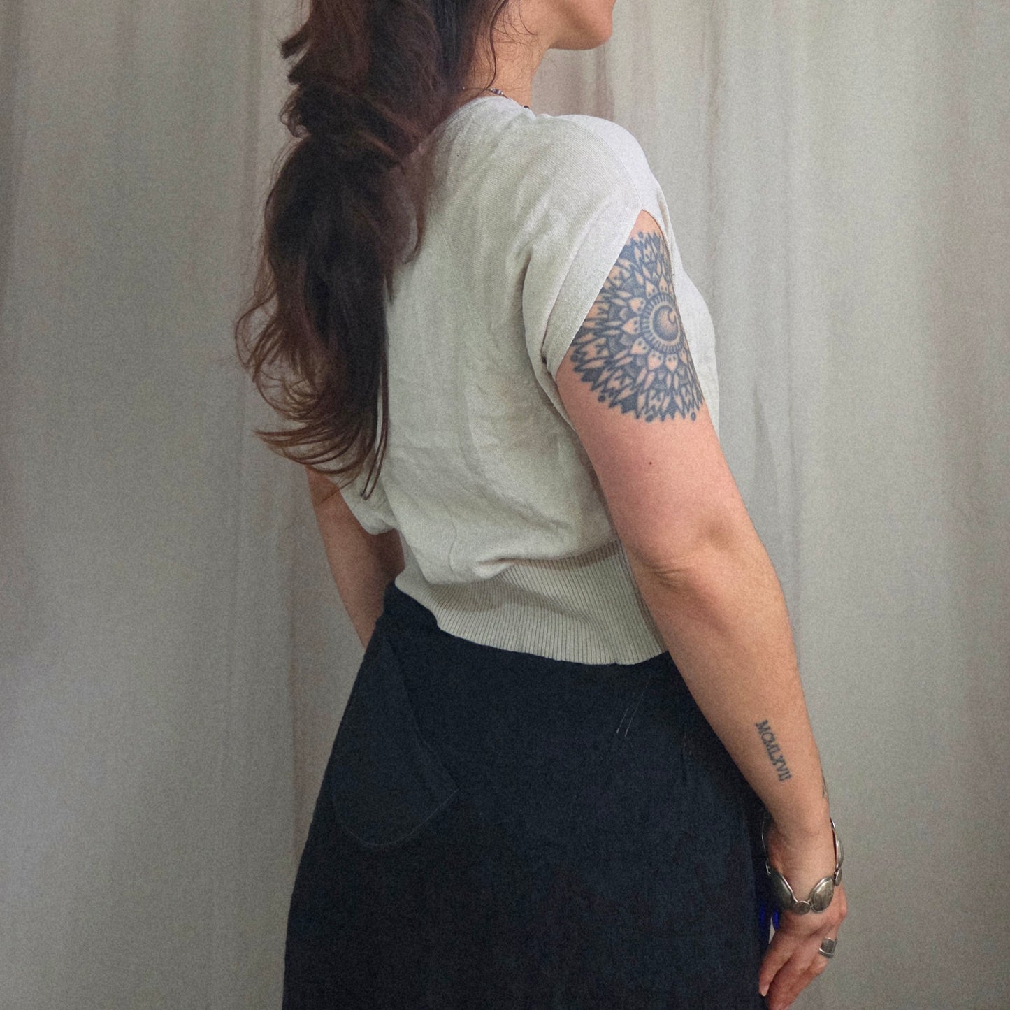 Button Short Sleeve Top