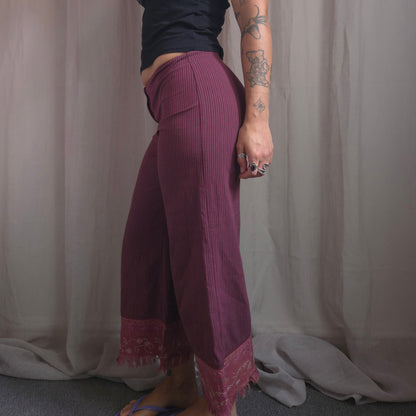 Cop Copine pinstriped trousers