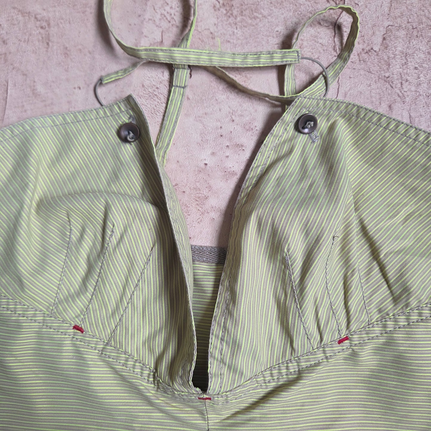Cop Copine Striped Corset Top