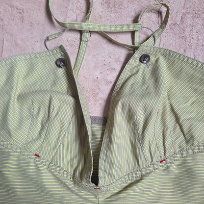 Cop Copine Striped Corset Top