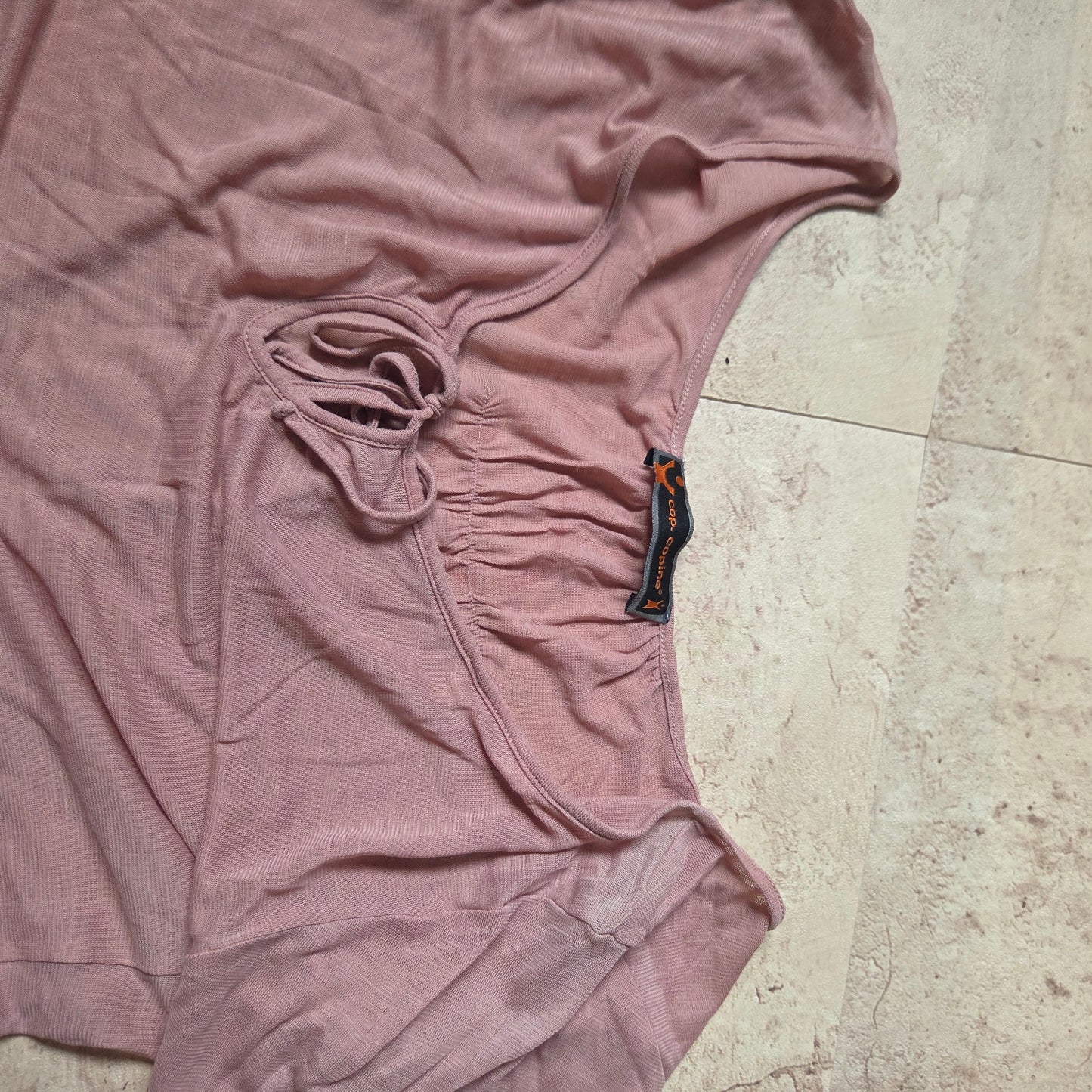 Cop Copine Tunic Keyhole top
