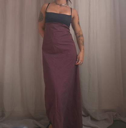 Cop Copine Stripe Maxi Dress