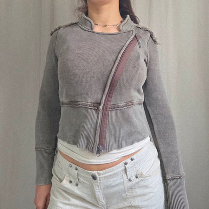Zip Up Cardigan
