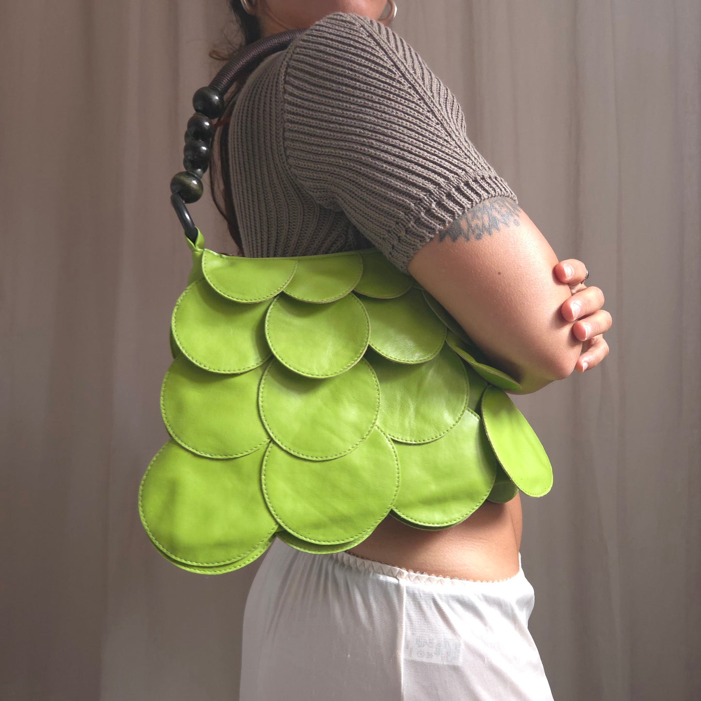 Vintage Disc Flap Bag
