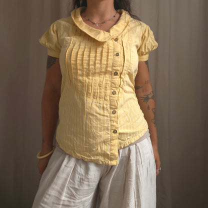 Vintage Striped Button Shirt