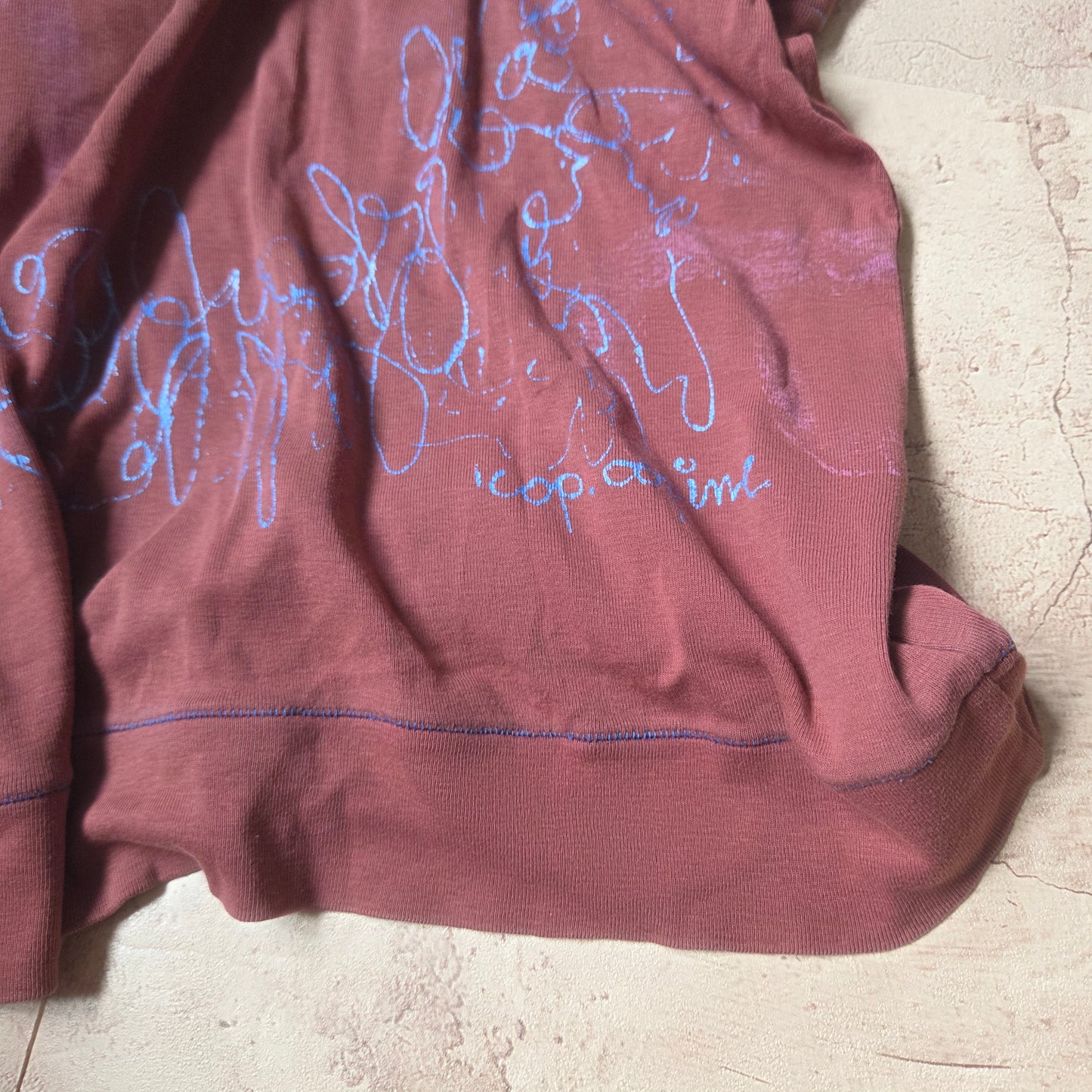 Cop copine graphic vest