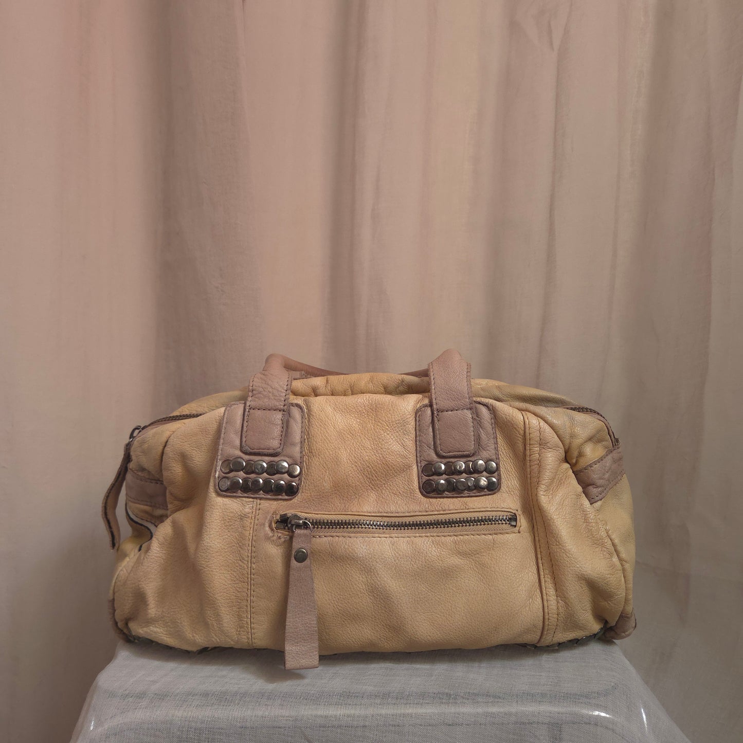 Leather Studs Bag