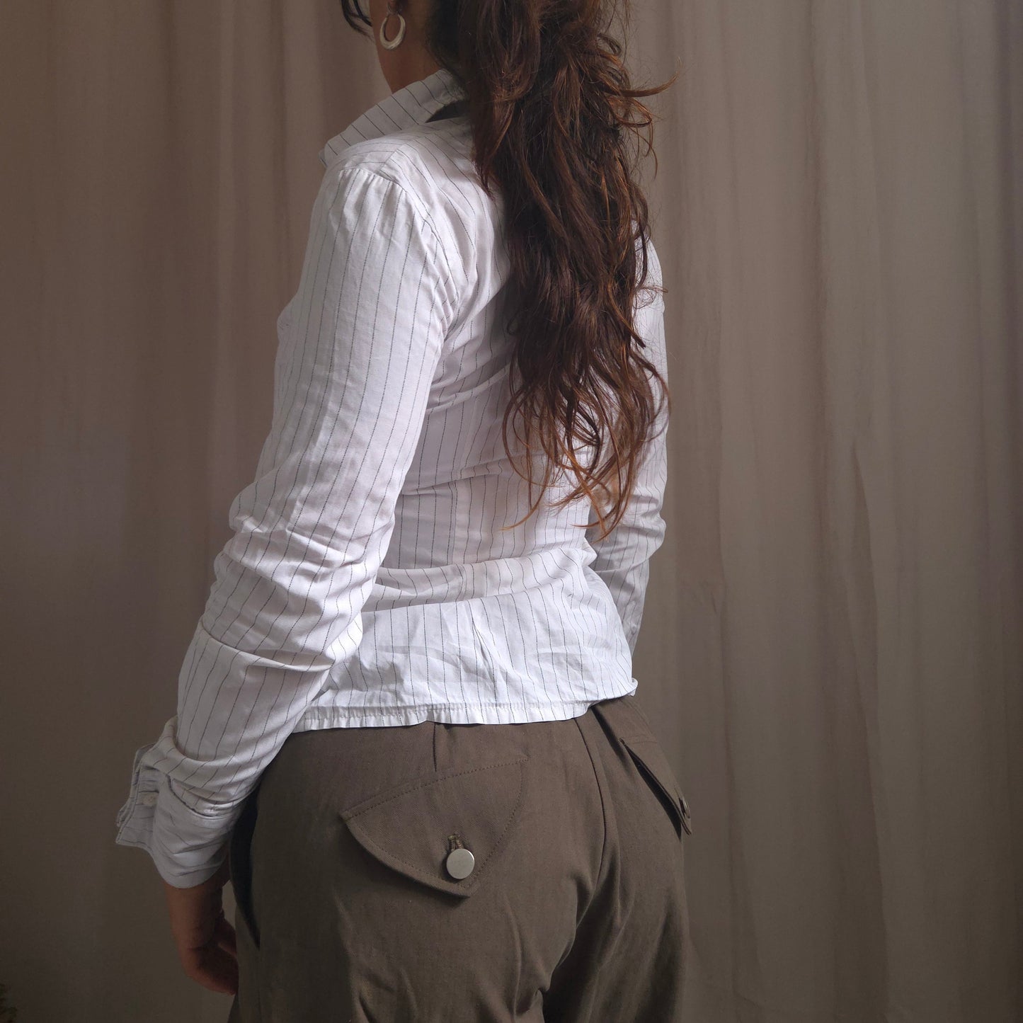 Morgan De Toi Button Asymetrical shirt