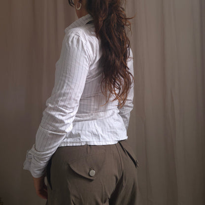 Morgan De Toi Button Asymetrical shirt