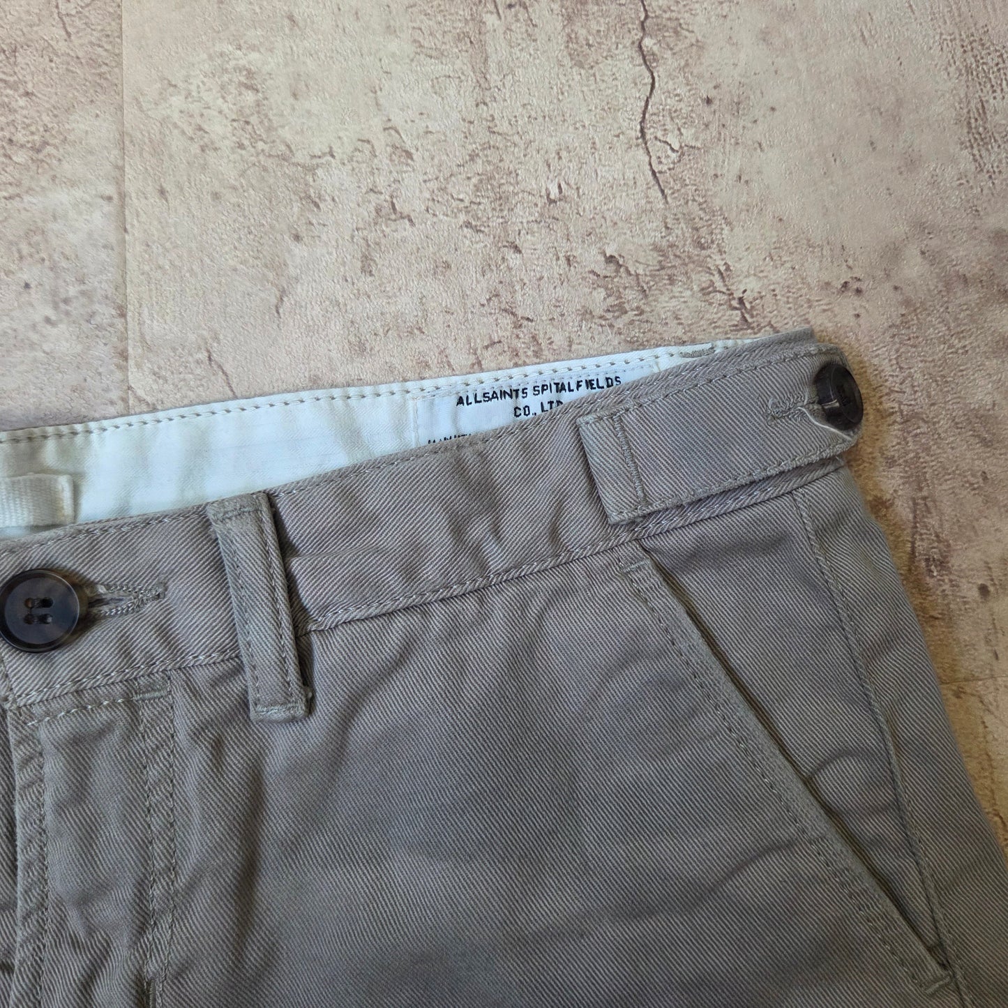 AllSaints Low Rise Shorts