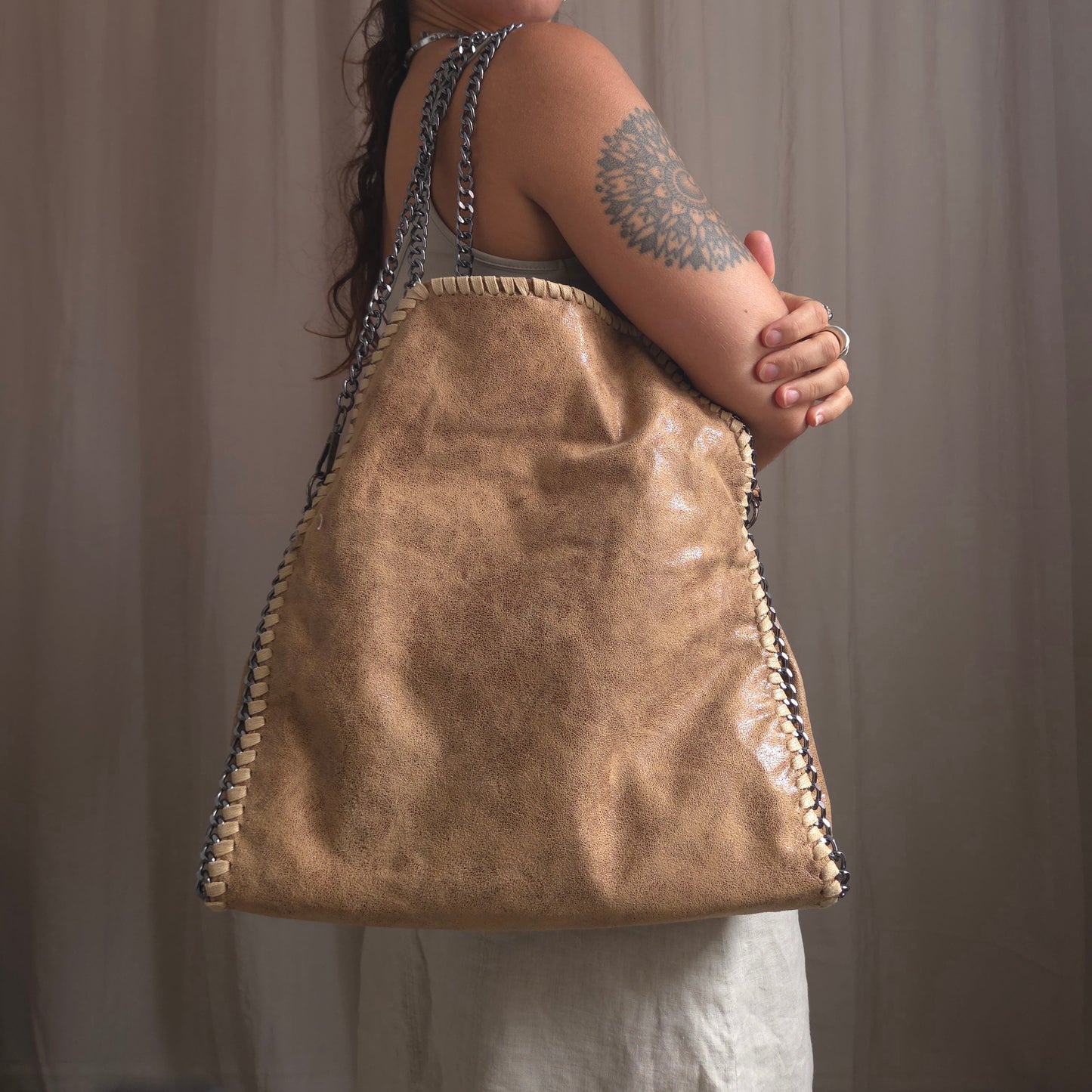 Foldable chain Bag